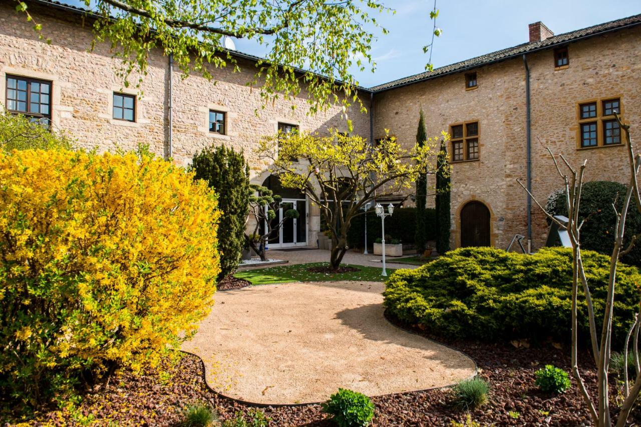 Villefranche-sur-Saône Demeures Et Chateaux L'Abbaye Caladoise - Anciennement Hostellerie Ferme Du Poulet מראה חיצוני תמונה